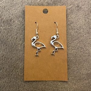 Flamingo earrings